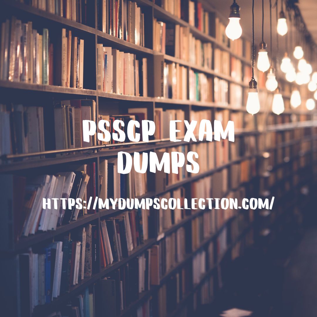 PSSCP Exam Dumps