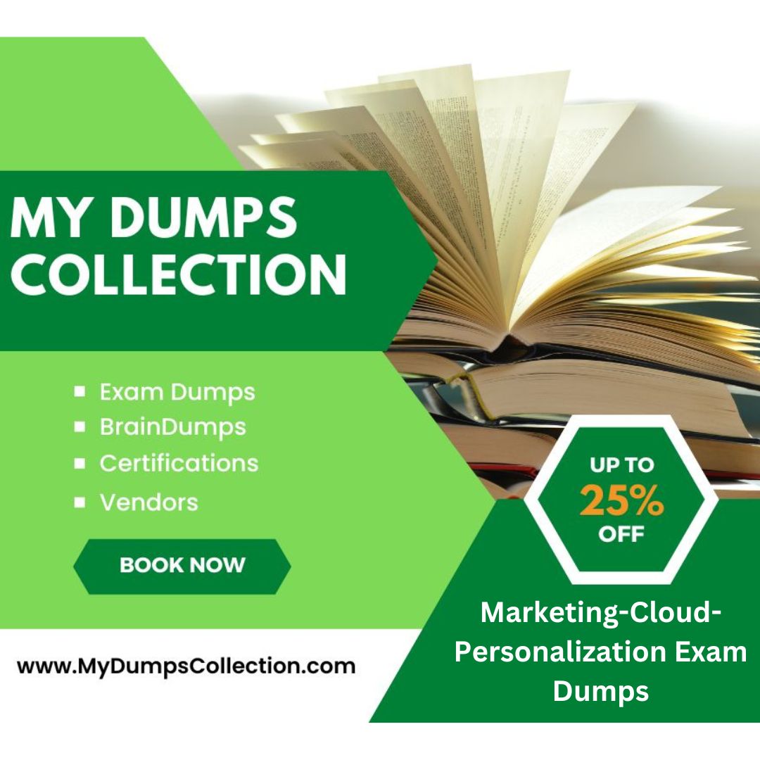Marketing-Cloud-Personalization Exam Dumps