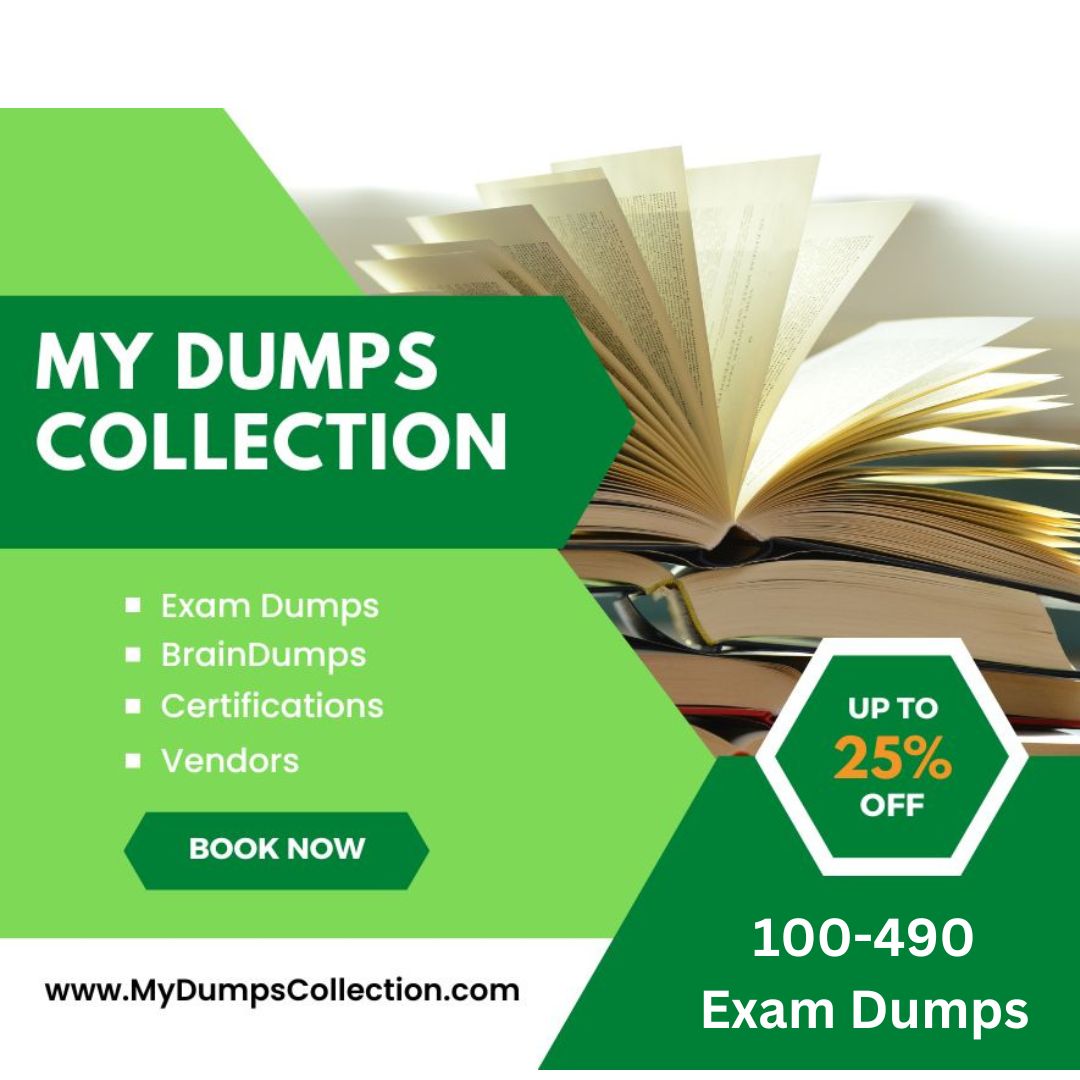 Pass Your Cisco 100-490 Exam Dumps Practice Test Question, My Dumps Collection